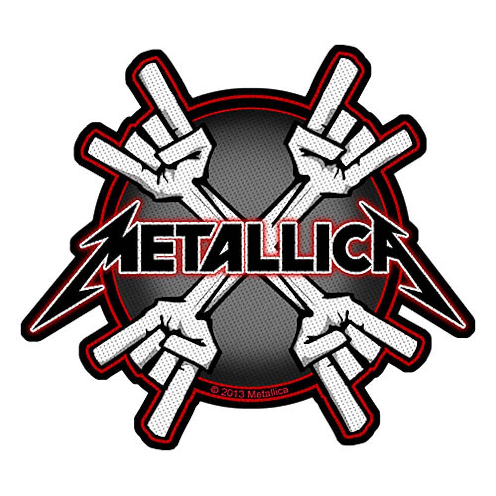 METALLICA メタリカ - METAL HORNS / ワッペン - PGS